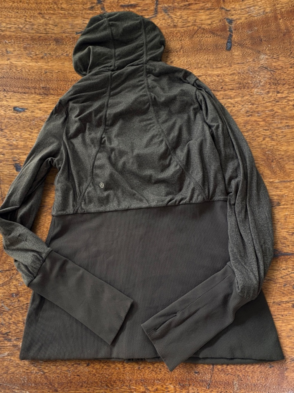 Lululemon Dance Studio Jacket III Reversible Full Zip Deep Coal Size 6 - Picture 3 of 15